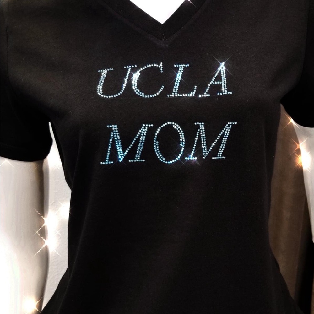 UCLA Mom Black T-Shirt